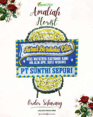 Papan Bunga Duka di Kotaanyar
