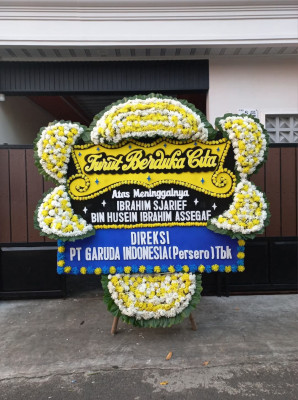 Papan Bunga Duka di Kotaanyar