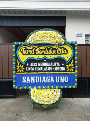 Papan Bunga Duka di Kotaanyar
